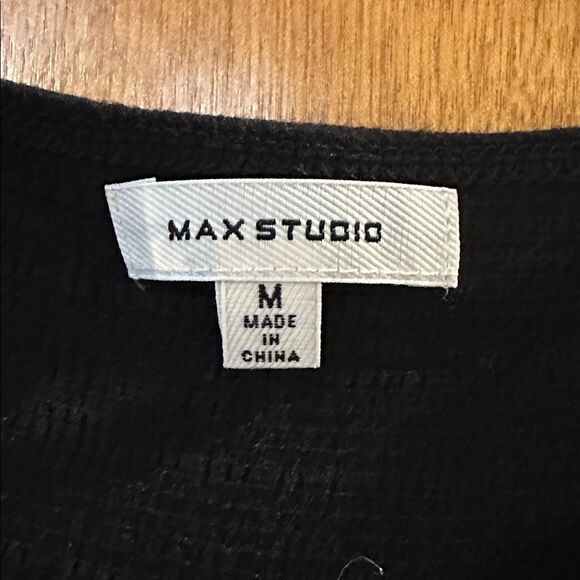 Max Studio Black Knit dress - Picture 4 of 6
